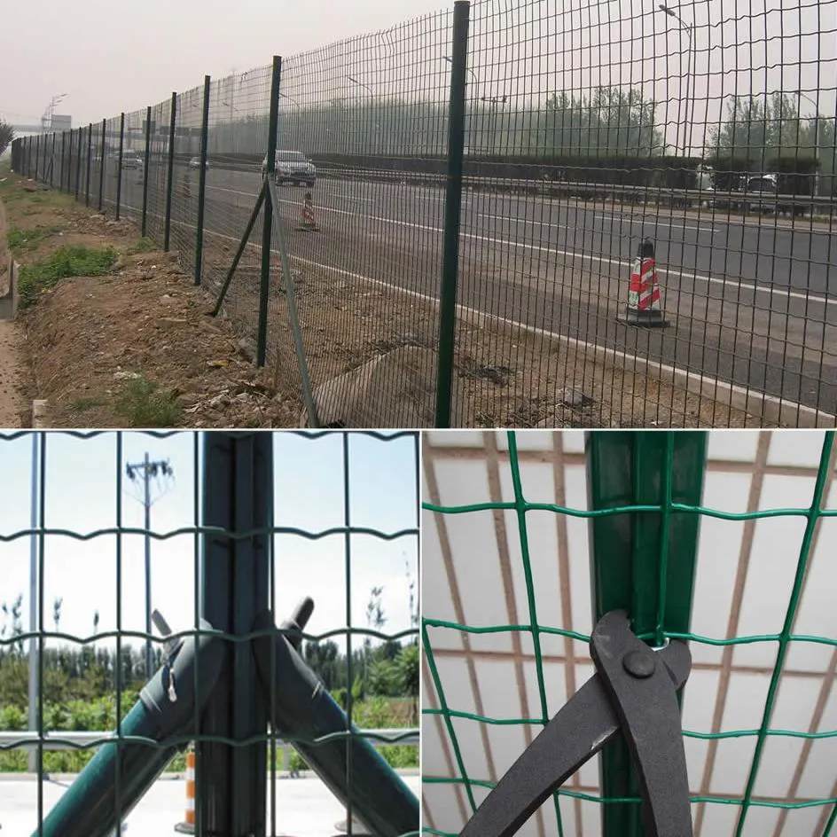 PVC Coated Holland Wire Mesh Fence/ Euro Fence