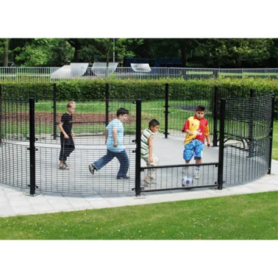 Sibt Stadium Fence Net Factory Mini Soccer Field Indoor China High Grade Steel Tube Soccer Goal Football Cage zu verkaufen